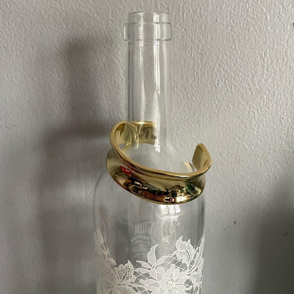 Madewell Gold Cuff Bracelet - Picture 6 of 6
